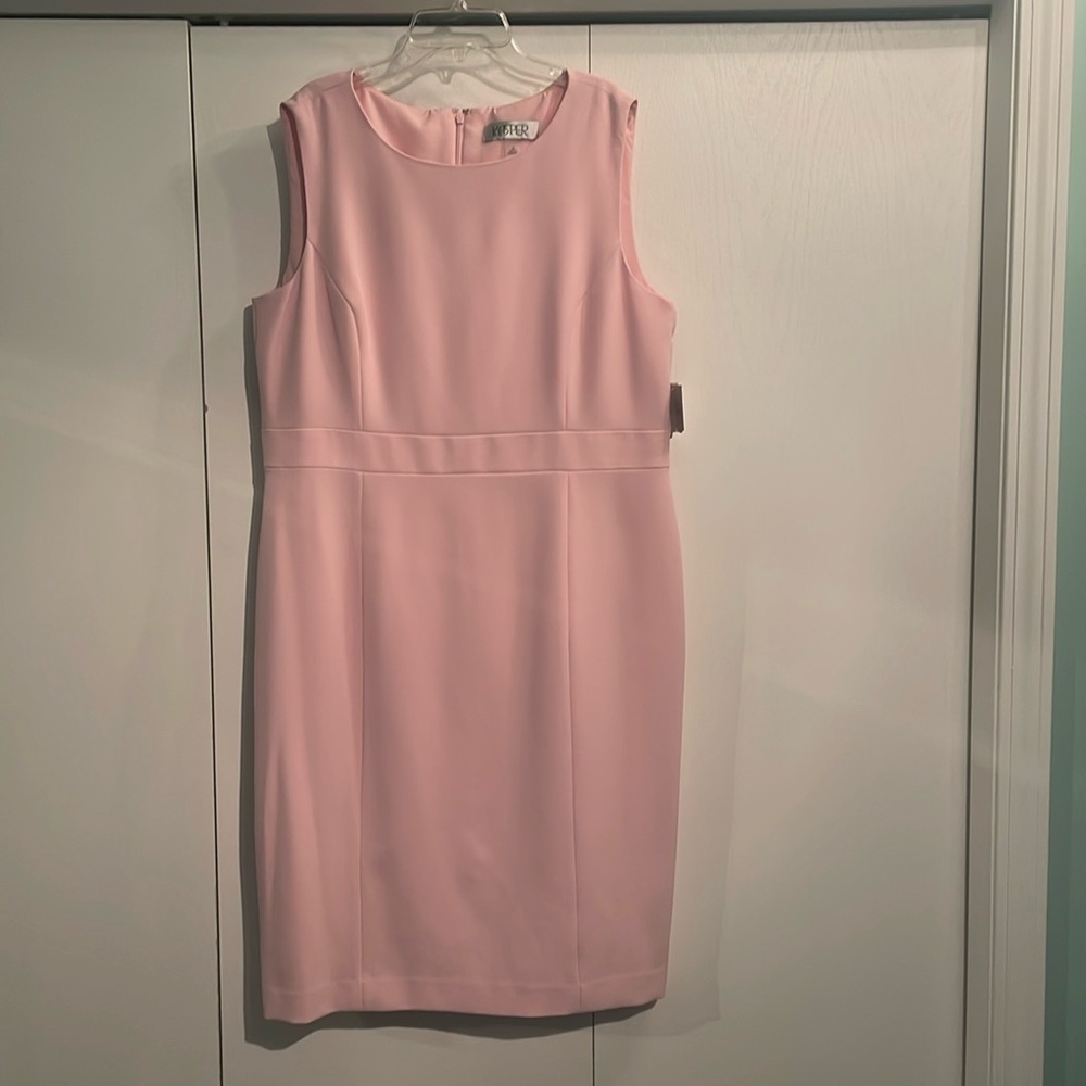 Kasper pink dress